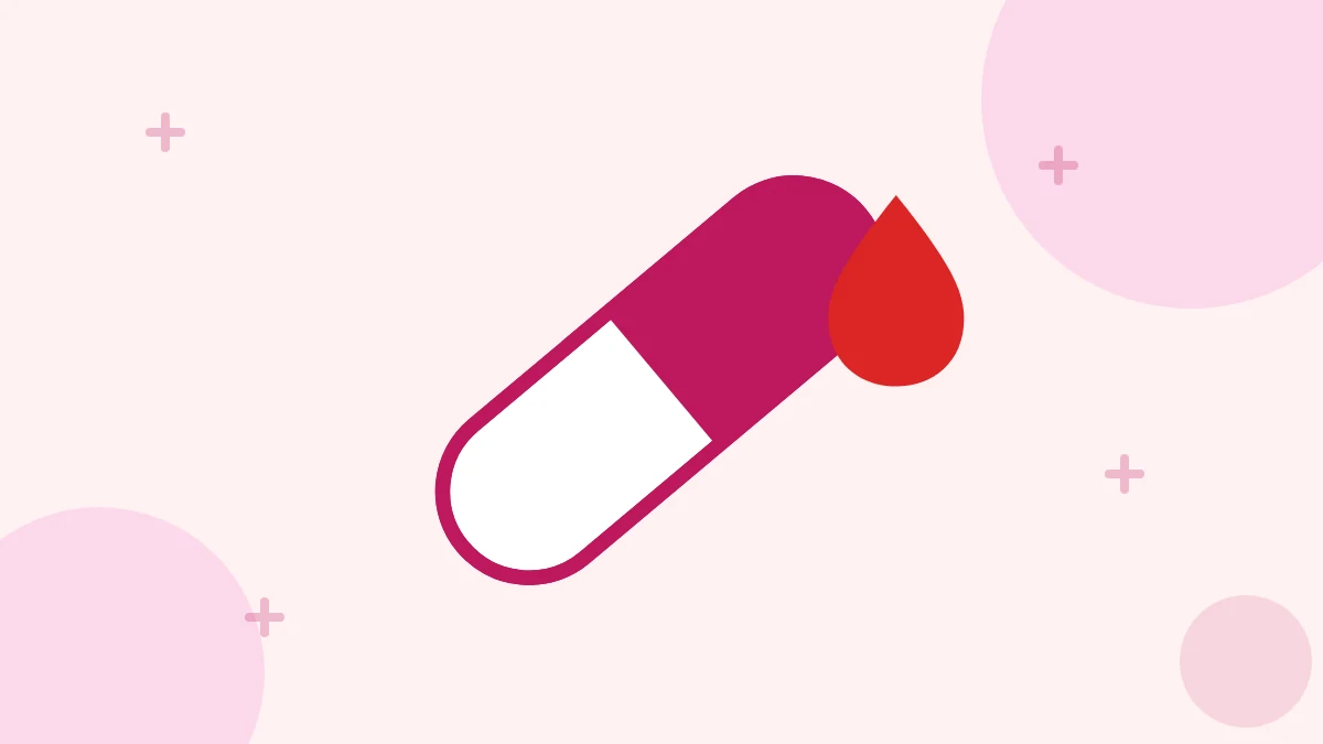 Ilustración editorial sobre tratamiento anticoagulante y seguros de salud